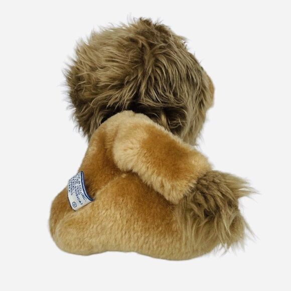 Vintage 1980 Wallace Berrie 10" Lion Plush Korea Stuffed Animal Toy Cute 80s Cat - Picture 3 of 10